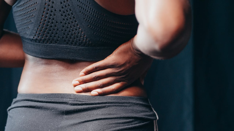 Sports massage treatment for lower back pain in Coventry