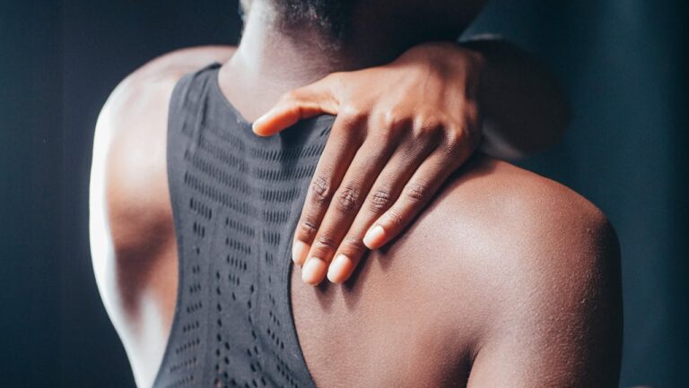 Sports massage in Coventry targeting shoulder tension and muscle tightness