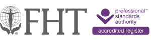 FHT accredited therapist badge